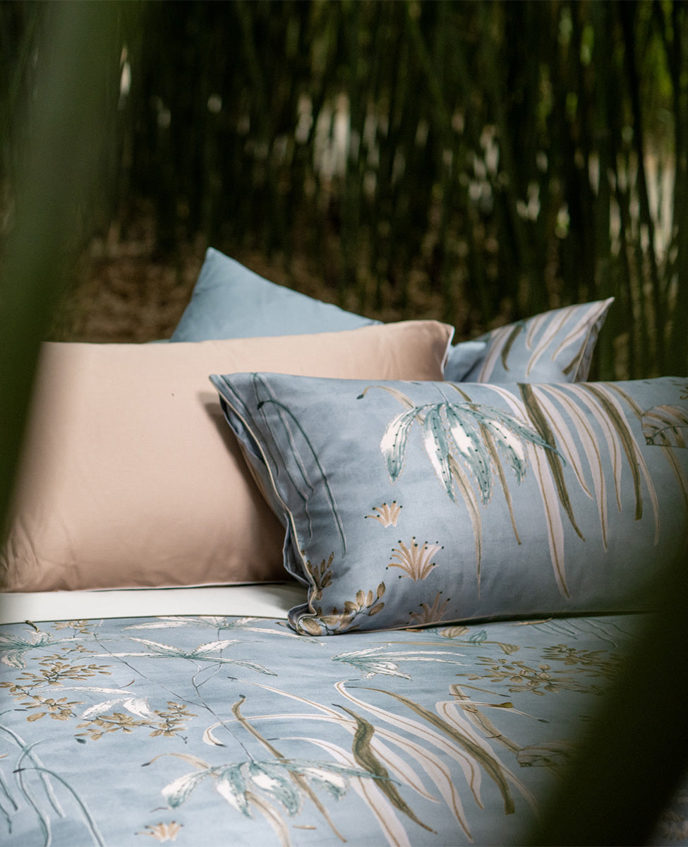 Completo Lenzuola In Raso Di Cotone Baobab Dondi