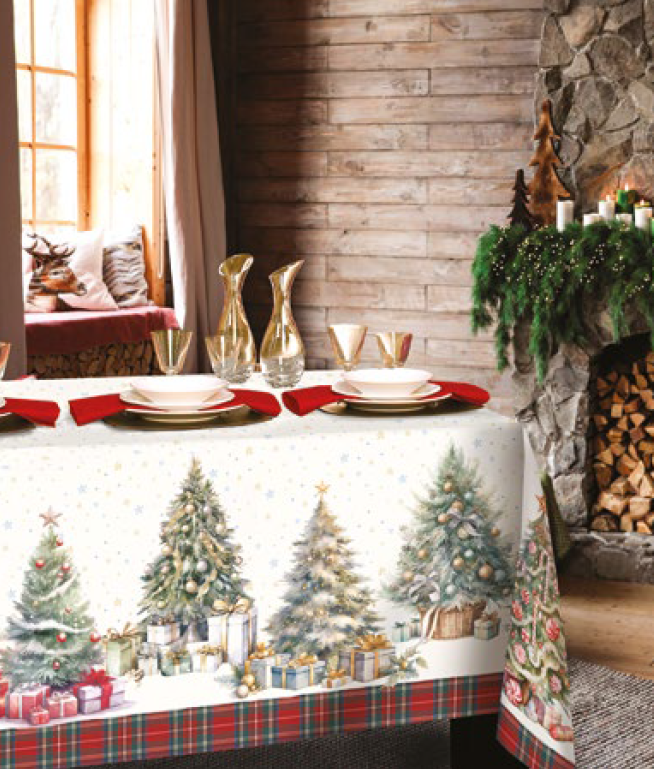 Tovaglia da tavola Natalizia Gloriosa