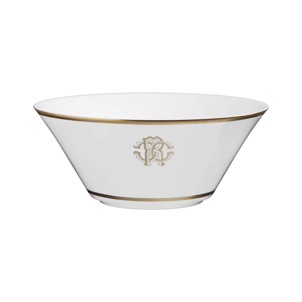 Insalatiera Silk Gold Roberto Cavalli