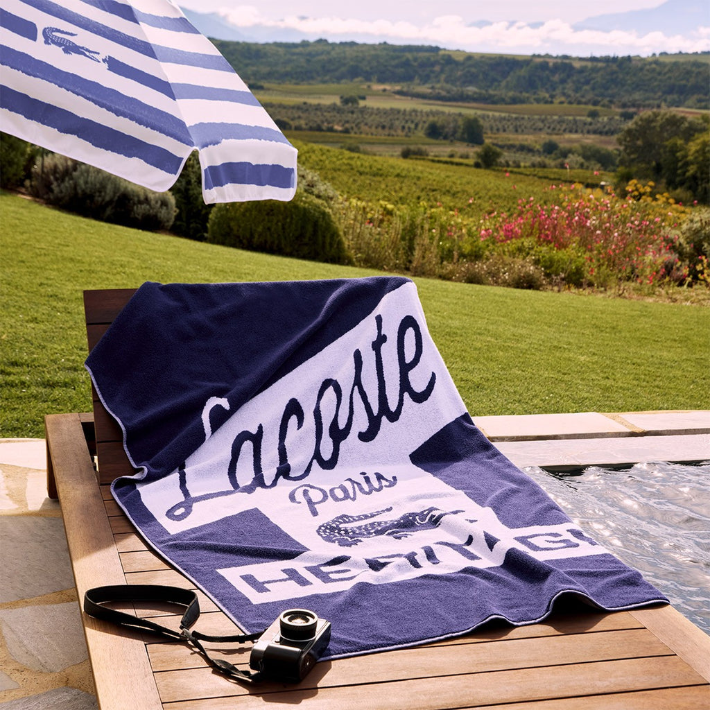 Telo Mare L Retro 90X160cm LACOSTE