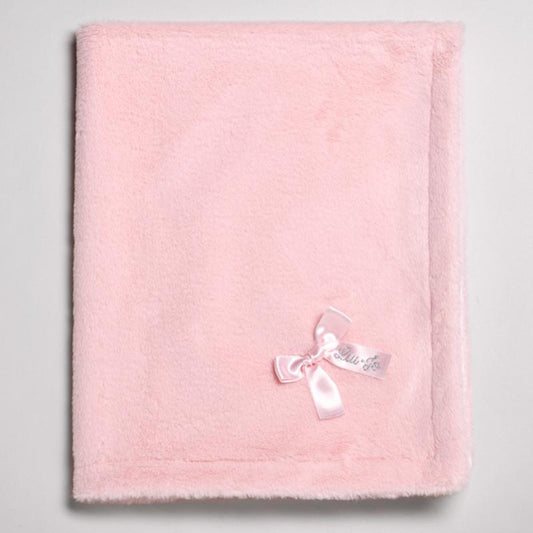 Color Liu Jo blanket in warm and soft fleece for cot