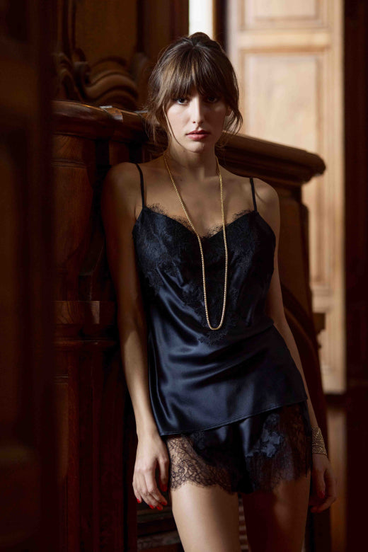 Top in seta Baccarat Marjolaine 3BAC4001