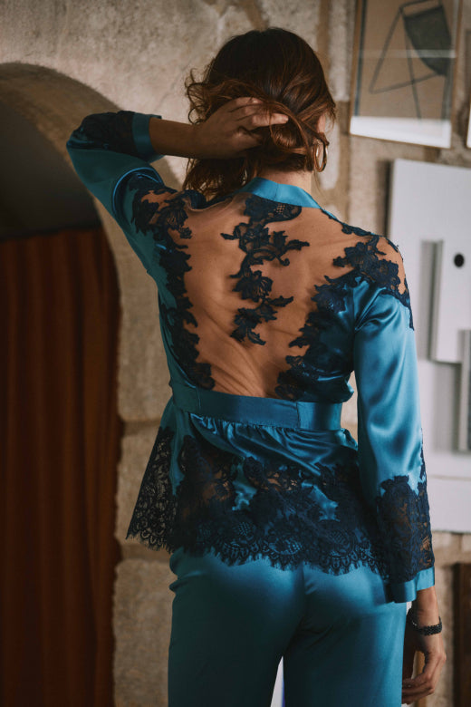 Pigiama in pizzo Desiree Satin Marjolaine 3DES5501