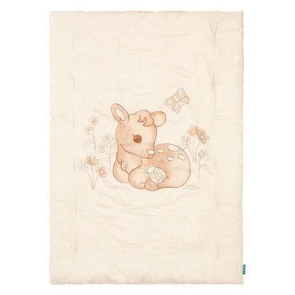 Trapunta con cerbiatto Amy per Culla 70x100cm