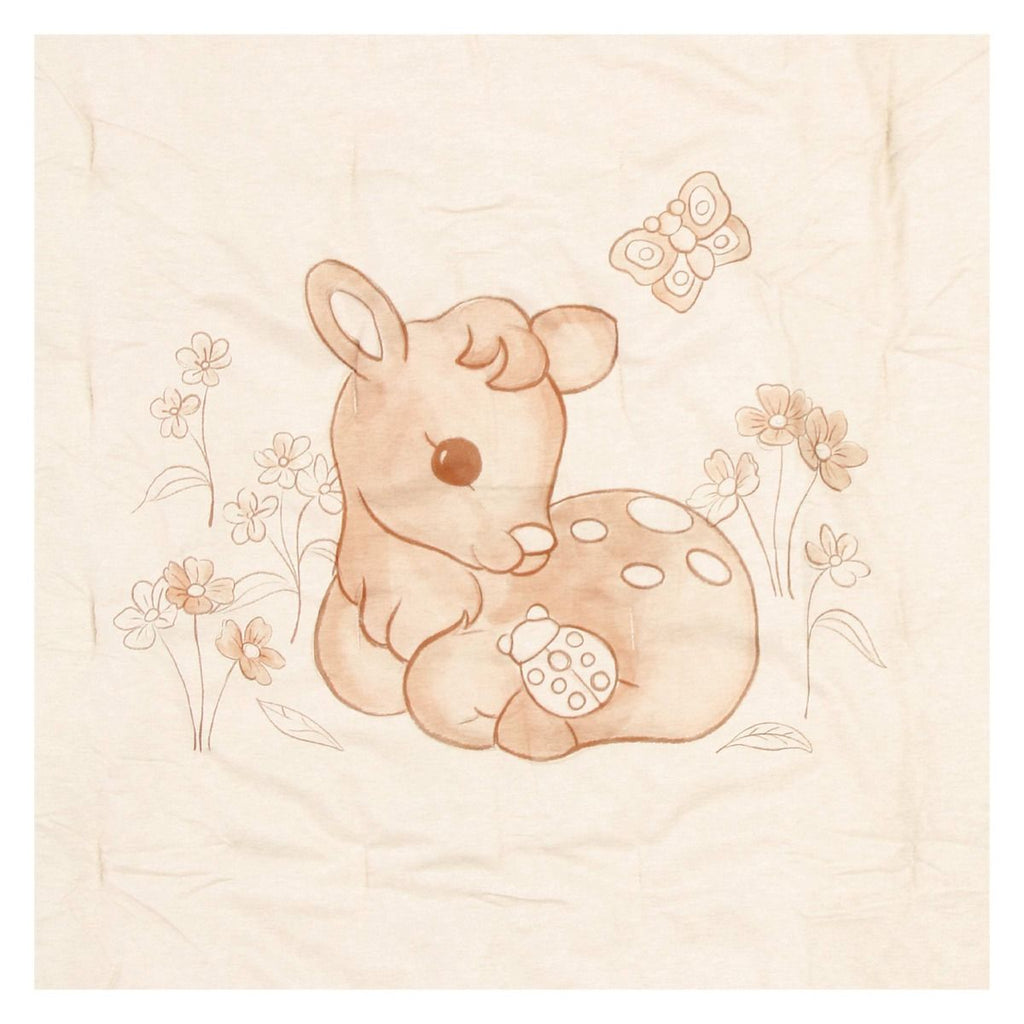 Trapunta con cerbiatto Amy per Culla 70x100cm