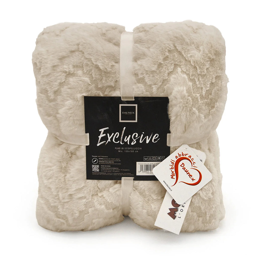 Coperta Daunex Linea Exclusive in Ecopelliccia