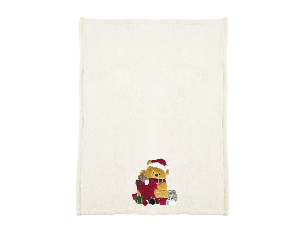 Plaid Daunex Morbidotto Sleep Gift Bear 150x200 cm in Soffice Pile