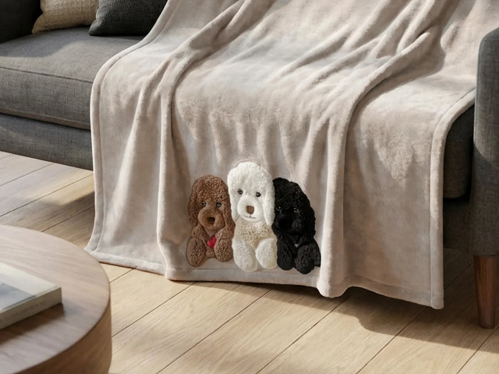 Plaid Daunex Morbidotto Sleep Trio Soft 150x200 cm in Soffice Pile