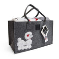 Plaid morbidotto friend in borsa feltro Mimi