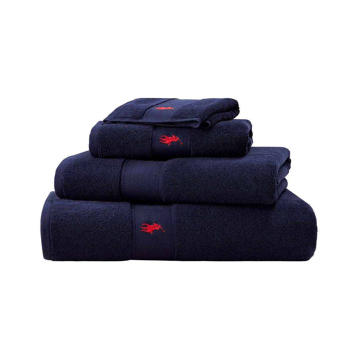 Set 1+1 POLO PLAYER Asciugamano e Ospite RALPH LAUREN