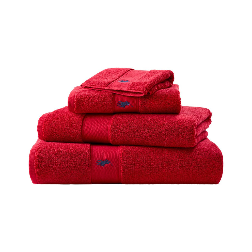 Set 1+1 POLO PLAYER Asciugamano e Ospite RALPH LAUREN