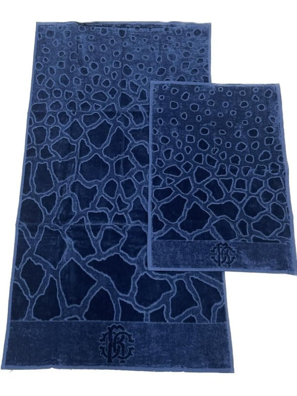 Set 1+1 Jerapah Asciugamano e Ospite ROBERTO CAVALLI