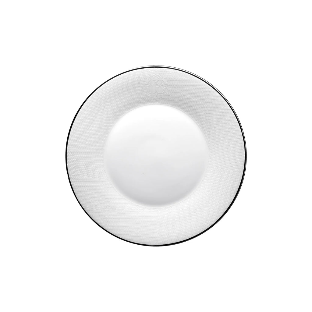 Set 6 Piatti Fondi Lizzard Platin Roberto Cavalli