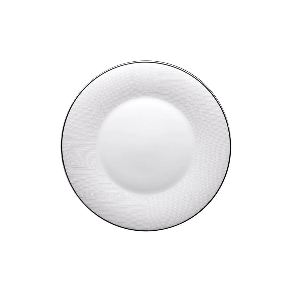 Set 6 Piatti Piani Lizzard Platin Roberto Cavalli