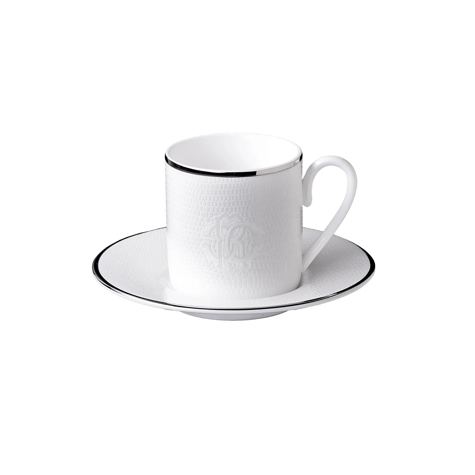 Set 6 Tazze da Caffè Lizzard Platin Roberto Cavalli