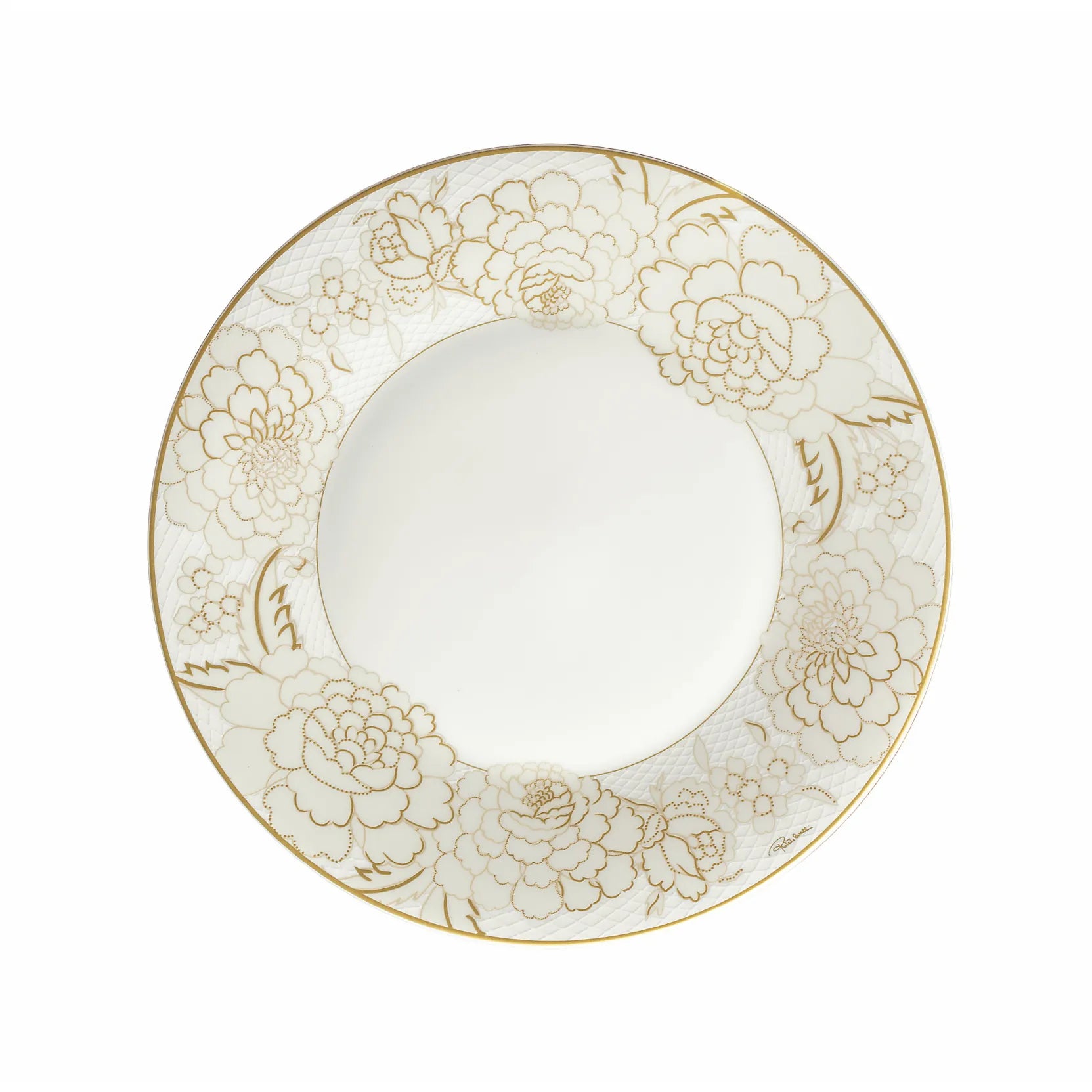 Sottopiatto Blooming Roses  Roberto Cavalli