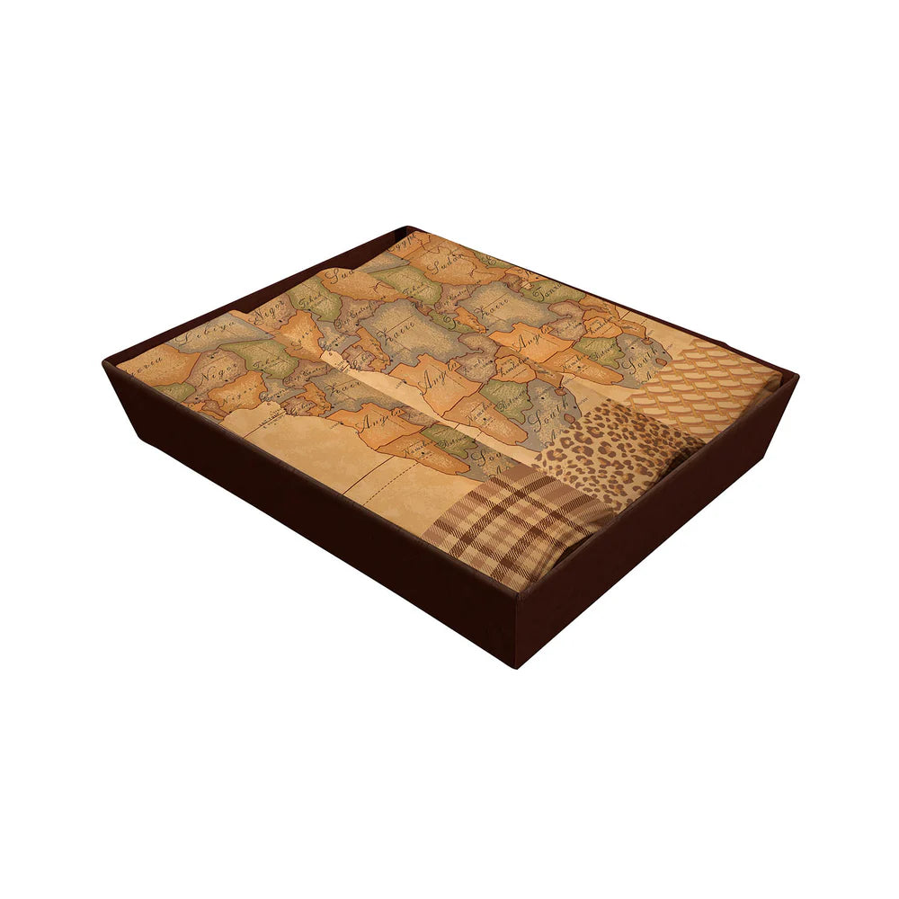 Set 3 Canovacci Geo Classic 100% cotone Alviero Martini 1A Classe