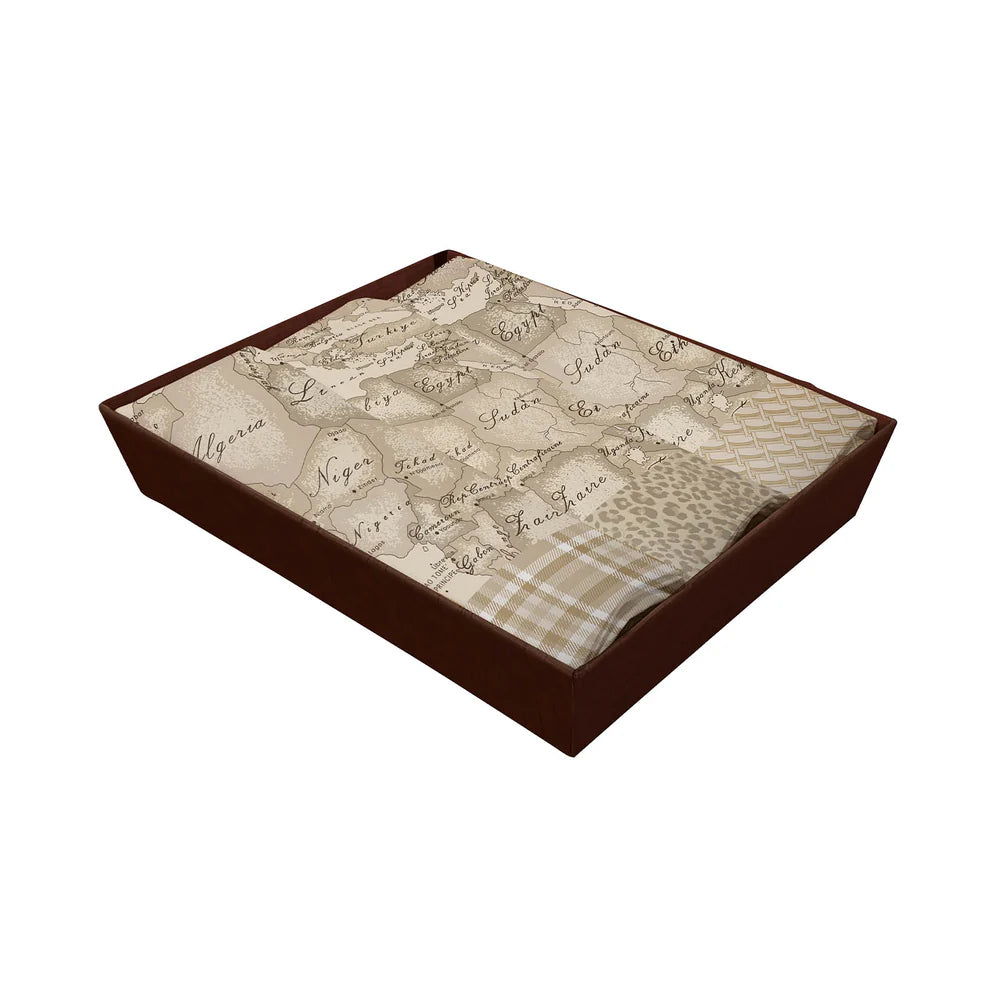 Set 3 Canovacci Geo Safari 100% cotone Alviero Martini 1A Classe