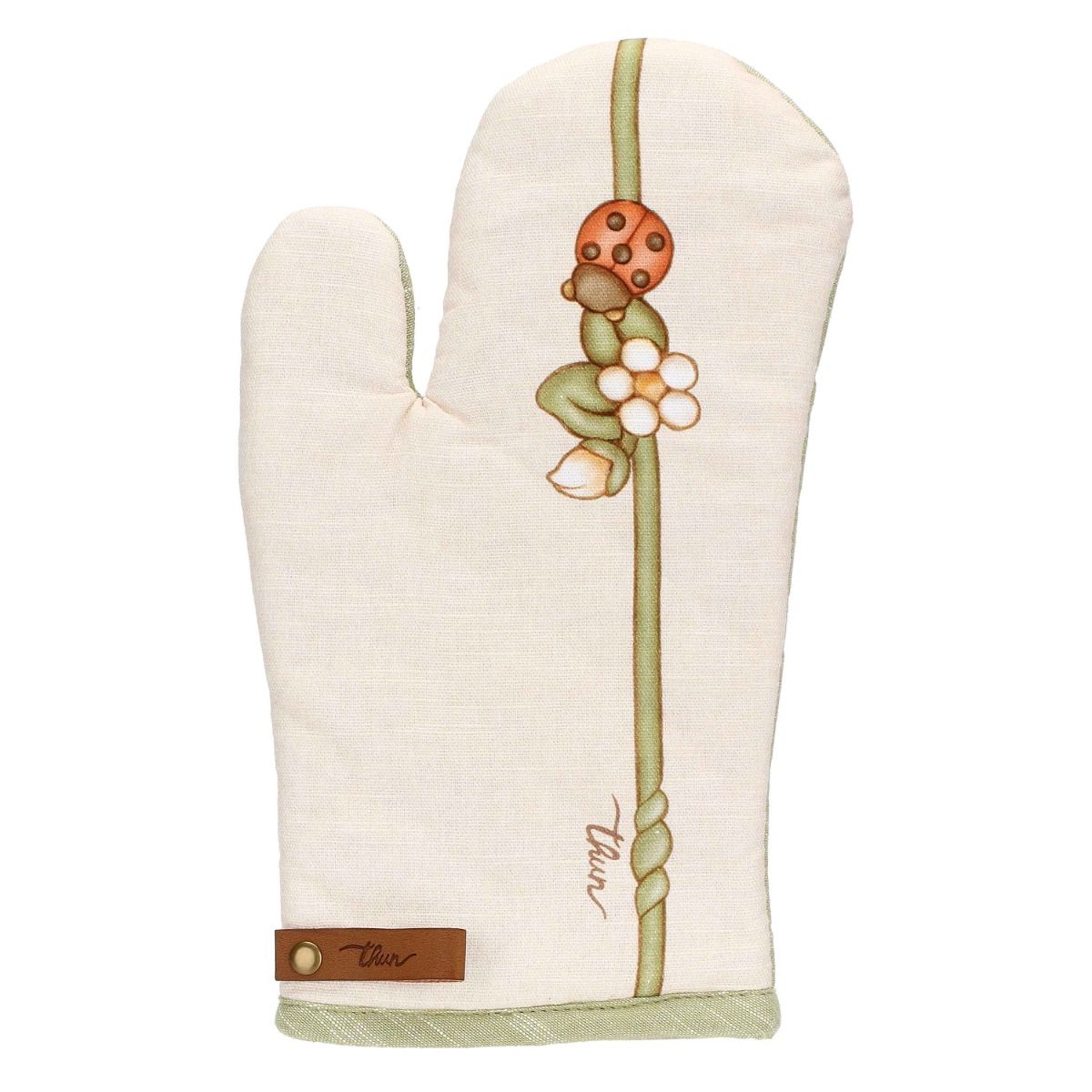 Set presina, guantone, grembiule con scatola Country Bloom THUN