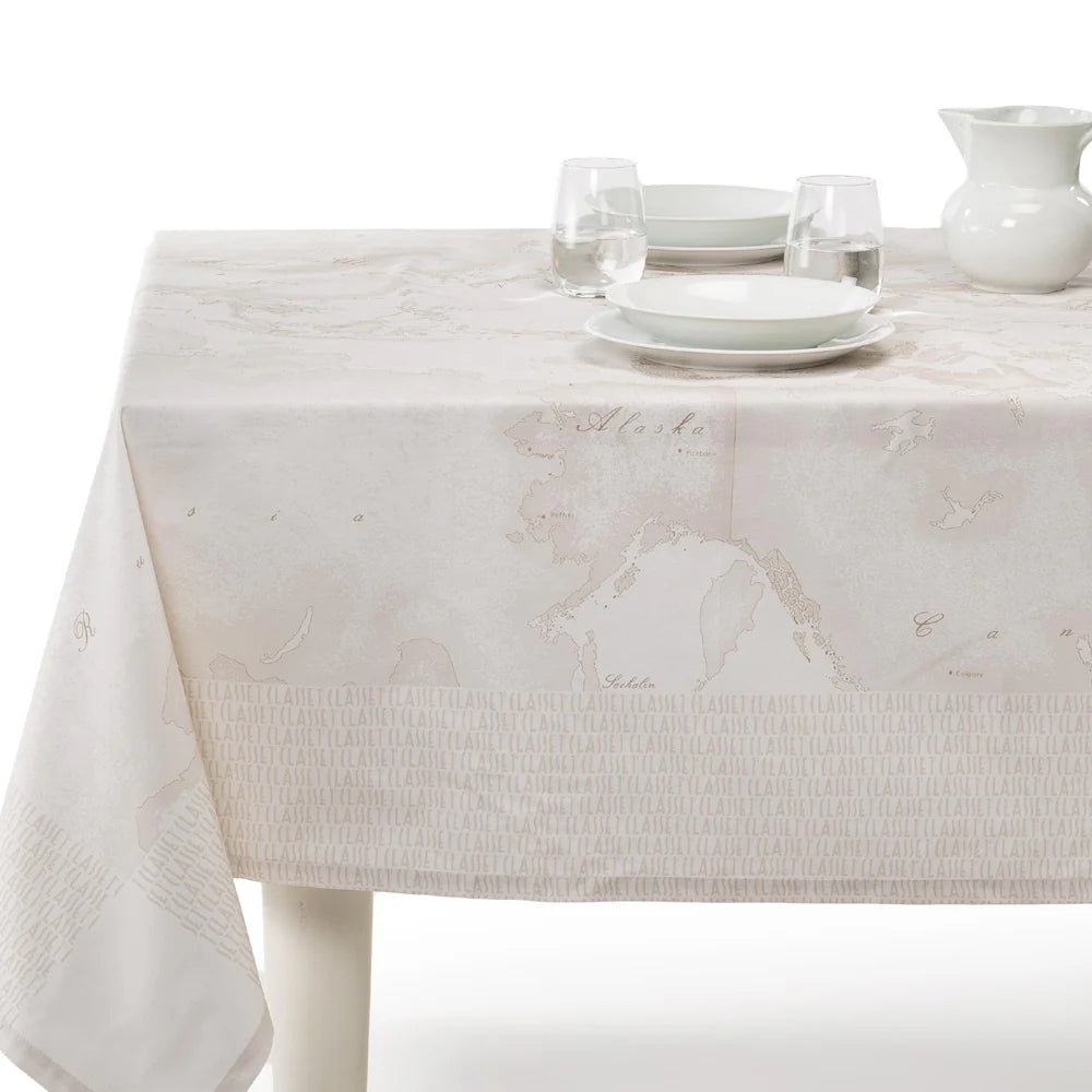 Tovaglia Geo White 150x280 Alviero Martini 1A Classe