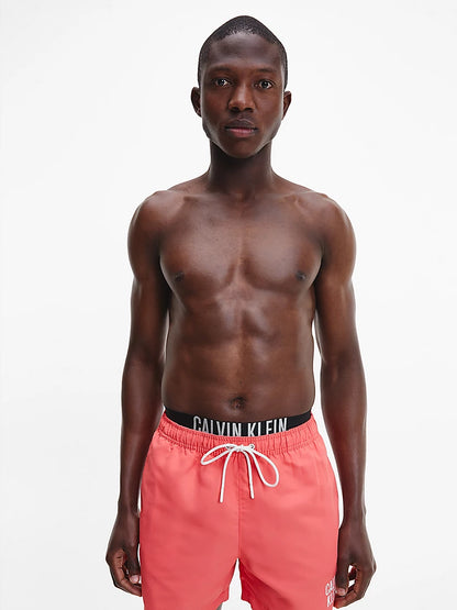 CALVIN KLEIN Short Swim Shorts With Double Waistband