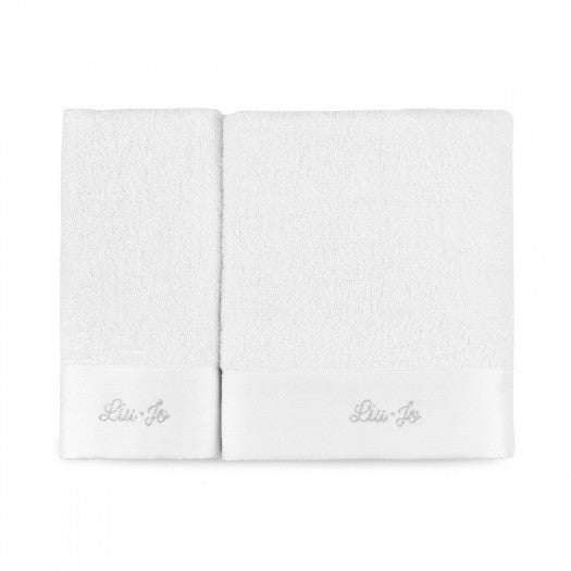 Towel set 1 + 1 Lucente by Liu Jo in Terry