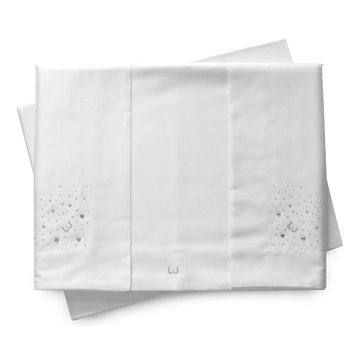 Erica Liu Jo sheets set in double cotton satin