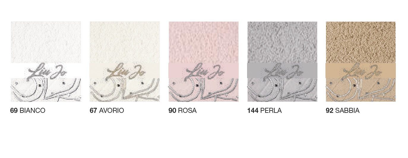 Towel set 1 + 1 Tulle Hearts by Liu Jo in Terry