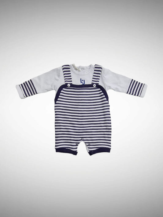 Liu Jo Baby Bodysuit TL0006 white-blue