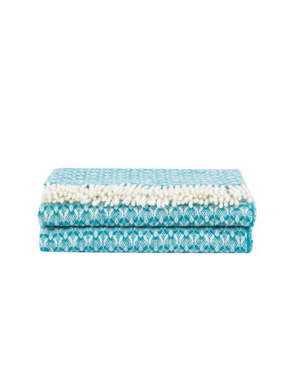 LANEROSSI, Plaid Braies , 130x170 cm, 100% Lana, Cotto