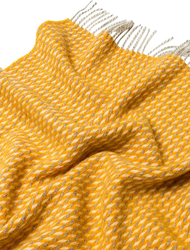 LANEROSSI, Plaid Braies , 130x170 cm, 100% Lana, Cotto