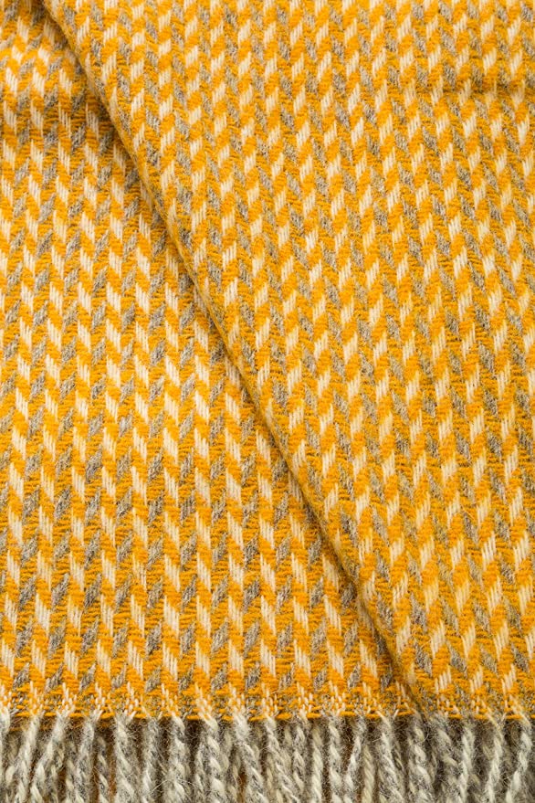 LANEROSSI, Plaid Braies , 130x170 cm, 100% Lana, Cotto