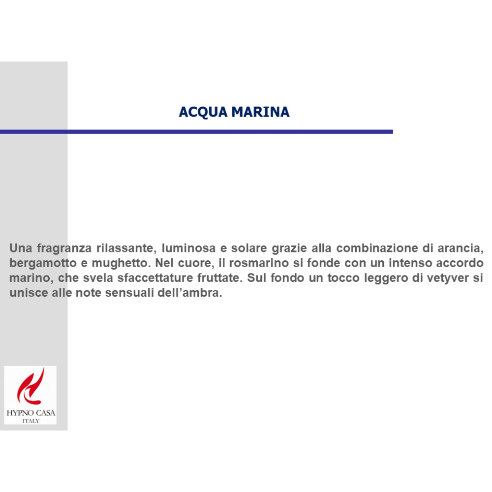 Hypno Chic  –  Candela  Profumata Acqua Marina