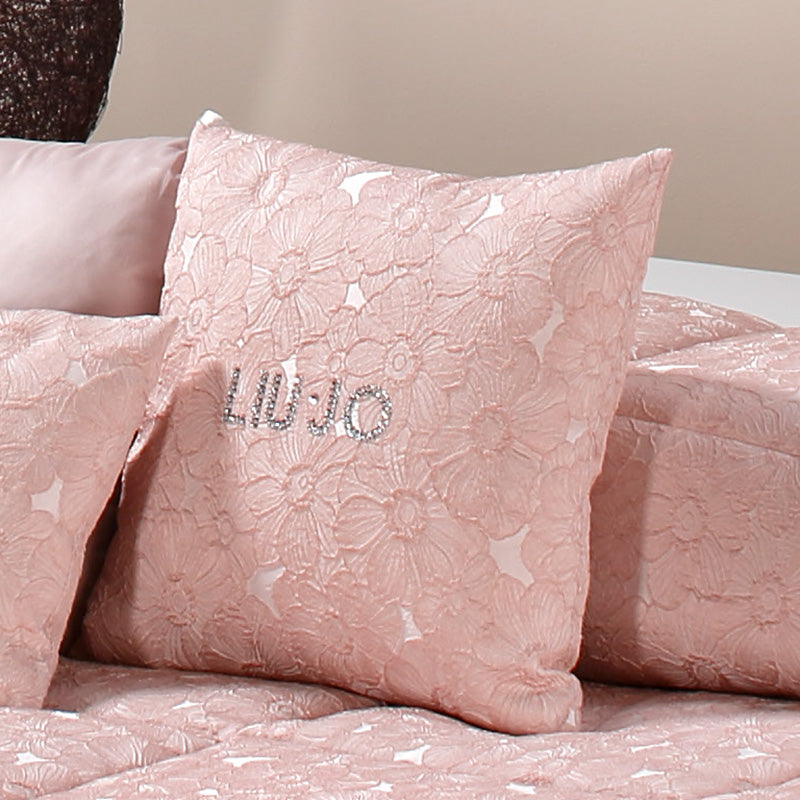 Square furniture cushion CASSIOPEA Liu Jo series in satin Solid color 40x40cm