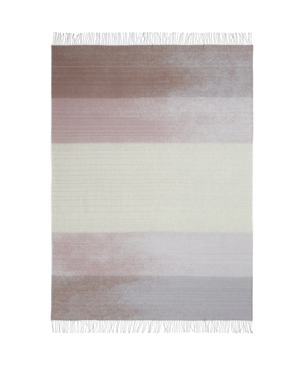 LANEROSSI Firenze blanket in merino wool and viscose