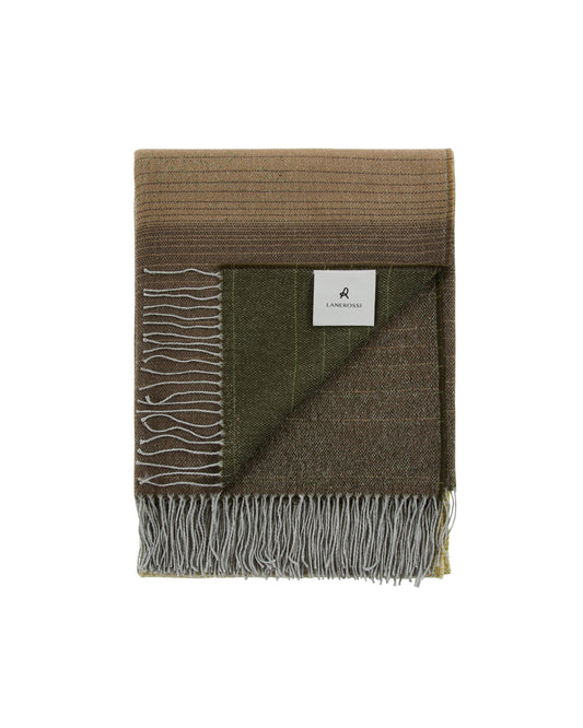 LANEROSSI Firenze blanket in merino wool and viscose